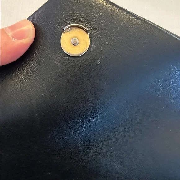 Yves Saint Laurent Black and Gold Crossbody Bag - Picture 6 of 10